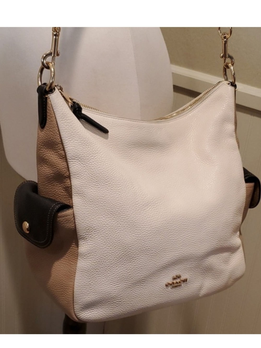 COACH colorblock Pennie bag